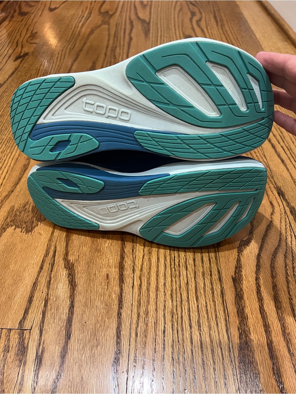 Topo Athletic Women’s Ultrafly 5 Sz 9.5 Blue/Aqua Running/Walking Stability Shoe - Picture 8 of 9